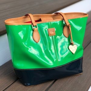 Dooney & Bourke Patent Shopper
